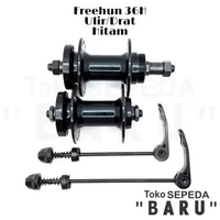 TB - Free Hub 36H Cakram / Disc Break (Ulir/Drat) Black