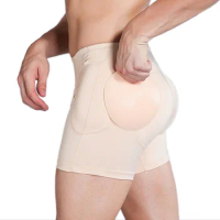 Men's Padded Underwear Butt Lifter Hip Enhancer Shaper Briefs Thong Panties for Men Cotton Thong Mens Panties Sissy Panties