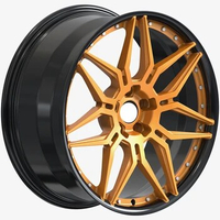 for casting Aluminium 15 16 17 18 19 inch red black alloy wheel, 4x108 Alloy car wheels Rims
