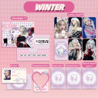 Thẻ ID Photocard, Thẻ Lomo trong suốt, Hologram laser, Thẻ mùa đông Ningning, Card WONYOUNG KARINA G