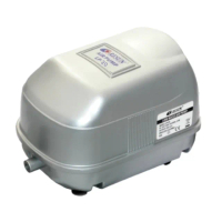 【RESUN 日生】鼓風機 LP20 大型打氣幫浦/水族牆/空氣馬達/一對多(魚池.系統缸.繁殖缸多缸型適用)