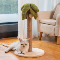 劍麻繩貓抓板貓抓柱加高椰樹立式貓抓板特大號耐磨不掉屑逗貓玩具