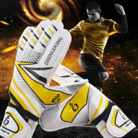 Soccer Goalkeeper Gloves Latex Non-slip Gloves Adult Soccer Goalkeeper Gloves