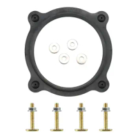 385310063 RV Toilet Floor Flange Seal,Floor Flange Seal and Mounting Kit Replacement for Dometic/Sealand Toilet