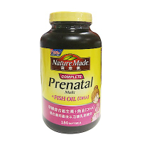 Nature Made 萊萃美 孕婦綜合維生素+魚油(DHA) 150顆(效期2023/11/25~)