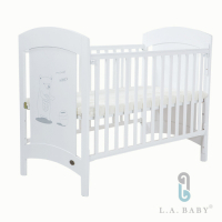 L.A. Baby       Austin奧斯汀嬰兒床/中床/童床(白色)