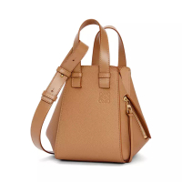 LOEWE Hammock Compact Bag Soft Grained Calfskin Toffee