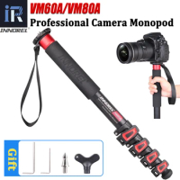 INNOREL VM60A/VM80A Aluminum Alloy Camera Monopod 170.5cm Professional Portable Video Stand for Canon Nikon GoPro DSLR Camcorder