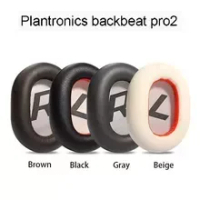 Replaceable Earpads Ear Pad Cushion for Plantronics BackBeat PRO 2 Over Ear Wireless Headphones Earpad Headband Protector