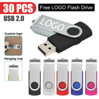30PCS/wholesale USB Flash Drive 1GB 2GB 4GB 8GB 16GB 32G 64GB 128GB Pen drive to usb Memory Flash Disk