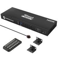8 in 1 out HD 4K 8X1 HDMI Switch with Audio Output HDMI Switch switches video switcher