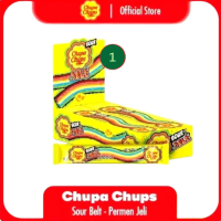 Sour Belt Rainbow Chupa Chups | Isi 24 Pcs