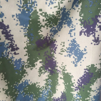 KAIN CANVAS MOTIF LORENG IMPORT