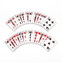 Boomerang playing cards BOOMERANG CARDS ACROSS Long and short cards Magic Tricks Magician Stage Part