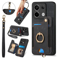 V29 V30 5G RFID Blocking Luxury Case For Vivo V30 Lite Leather Card Holder Ring Back Cover For Vivo V40 SE V29 V 29 Pro Funda