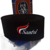 songkok hitam logo santri