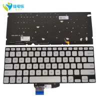 UK UI US RU Russian Keyboard Backlight For ASUS VivoBook S14 X430 S430 FN X430UA X430FA X430U Laptop Backlit Keyboards 260AUS00