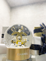 母親節 免運【Chanel】香奈兒 五號香水 小香 水晶球 夢幻水晶球 收藏品 限量 限定 2024年 VVIP款 雪花聖誕球 N5