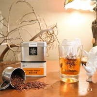 【samova 歐洲時尚茶飲】有機博士茶/無咖啡因/Orange Safari橙色非洲(Tea Tin系列)