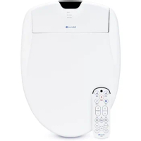 Swash Electric Bidet Toilet Seat With Oscillating Nozzle, Warm Air Dryer, Night Light, Remote Control - Elongated, White