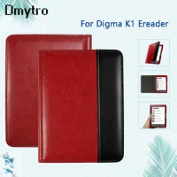 For Digma K1 Ereader Book All-New Case Cover 6 Inch Pu Leather Screen Protector Shell