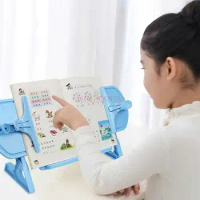 Children's bookshelf table primary school student book stand reading stand multifunctional book holder fixed book holder