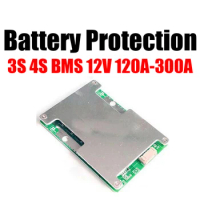 3S 4S 12V 120A 150A 230A 300A BMS Li-ion LifePo4 Lithium Battery Protection Board Balance FOR 12.8v car start RV Inverter