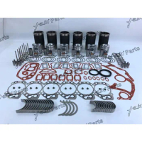 For Liebherr D926TI D926-TI D926 engine parts repair kit piston + piston ring + gasket set + bearing