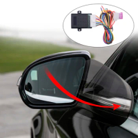 Universal Car Side Mirror Folding System Auto Side Mirror Folding Kit Mirror Folding Closer System Modules Car Accessories