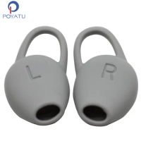 POYATU Replacement Silicone Ear Tips For Plantronics BackBeat Fit Bluetooth Sport Headset Headphones Ear Pads Ear Tips Silicone