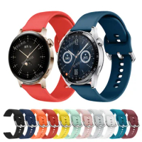 For Huawei Watch GT2 GT 3 42mm 46mm Band Silicone 20mm 22mm Bracelet For Huawei Watch 3/GT 2 Pro/2E/Runner/GT 3 Pro 43mm Strap