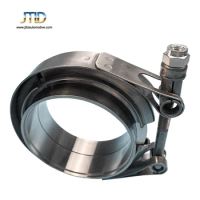 JTLD V Band Assembly "Male/Female" 304 Stainless Steel -2.75 Inch 70mm Standard Clamp