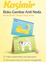 Kasimir Buku Gambar Tebal Anti Tembus Tinta | Drawing Book A4 Sketchbook | Buku Sketsa Kosong | Buku