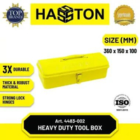 Hasston Tool Box / Kotak Perkakas Kaleng / Tool Box Besi (4483) T. Box A