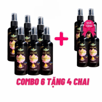 6 chai TẶNG 4 CHAI/ Nước xả vải khô Hygiene giữ hương thơm lâu trên quần áo + vải + dạng xịt - Dung