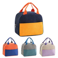 Thermal Tote Bag Portable Thermal Bag Lunch Tote Bag Lunch Box Bag Reusable Thermal Bag Food Bag Lunch Bag For Picnic School