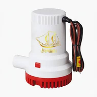 BISMILLAH Bilge Pump 1500 Gallons 2000 Gallons DC Submersible Bilge Pump Yacht Pump