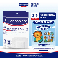 HANSAPLAST Plester Sensitive Steril XXL isi 5 P3K Bantalan - Twin Pack