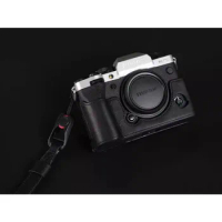 Genuine Leather Cowhide Camera Case Body Half Base For Fuji XT30 XT-30 Fujifilm XT5 X-T5 Protective Sleeve Handwork Photo