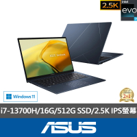 【ASUS 華碩】14吋i7輕薄筆電(ZenBook UX3402VA/i7-13700H/16G/512G SSD/W11/EVO/2.5K)