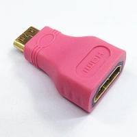 Mini HDMI-compatible Adapter Type C Male To HDMI Type A Female TV Video Adapter Connector