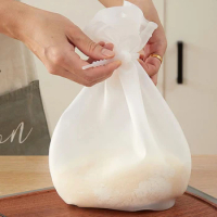 1Pc Dough Kneading Bag Food Grade Reusable Silicone Non Stick Flour Mixer Bag For Bread Pastry Kitchen Tools