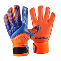Goalkeeper Gloves Adult Children's Thickened Latex Goalkeeper Gloves Competition Training With Fingers Protection