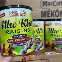 Combo 3 Lon Nho Khô Hỗn Hợp Raisins 300g/lon Snack Ăn Vặt Nho Không Hạt Medley Prime Innovation