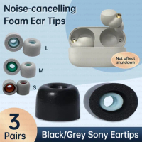 For Sony WF-1000XM4 WF-1000XM3 Ear Tips Memory Foam Eartips Earplugs Earphone Accessories Anti-allergic Ear Plugs Ear Pads Cover