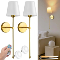 Wire / Wireless Wall Lamp Battery Lampu Dinding Bateri lampu Bateri IKEA Wall Lamp