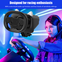 พวงมาลัยเกมมิ่ง Wireless Bluetooth Controller PC Racing Wheel สำหรับ PS3PS4 X One switchx Series Sx