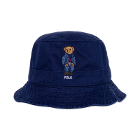 Polo Ralph Lauren RL 熱銷刺繡熊款漁夫帽-深藍色