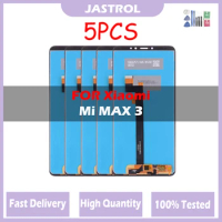 5Pcs/Lot Original LCD For Xiaomi Max3 LCD Display Digitizer Assembly For Xiaomi Mi Max 3 LCD Screen Replacement With Frame