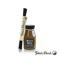 日本John′s Blend  室內香氛擴香瓶-配方升級版(140ml)白麝香WHITE MUSK